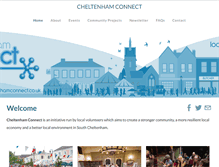Tablet Screenshot of cheltenhamconnect.co.uk